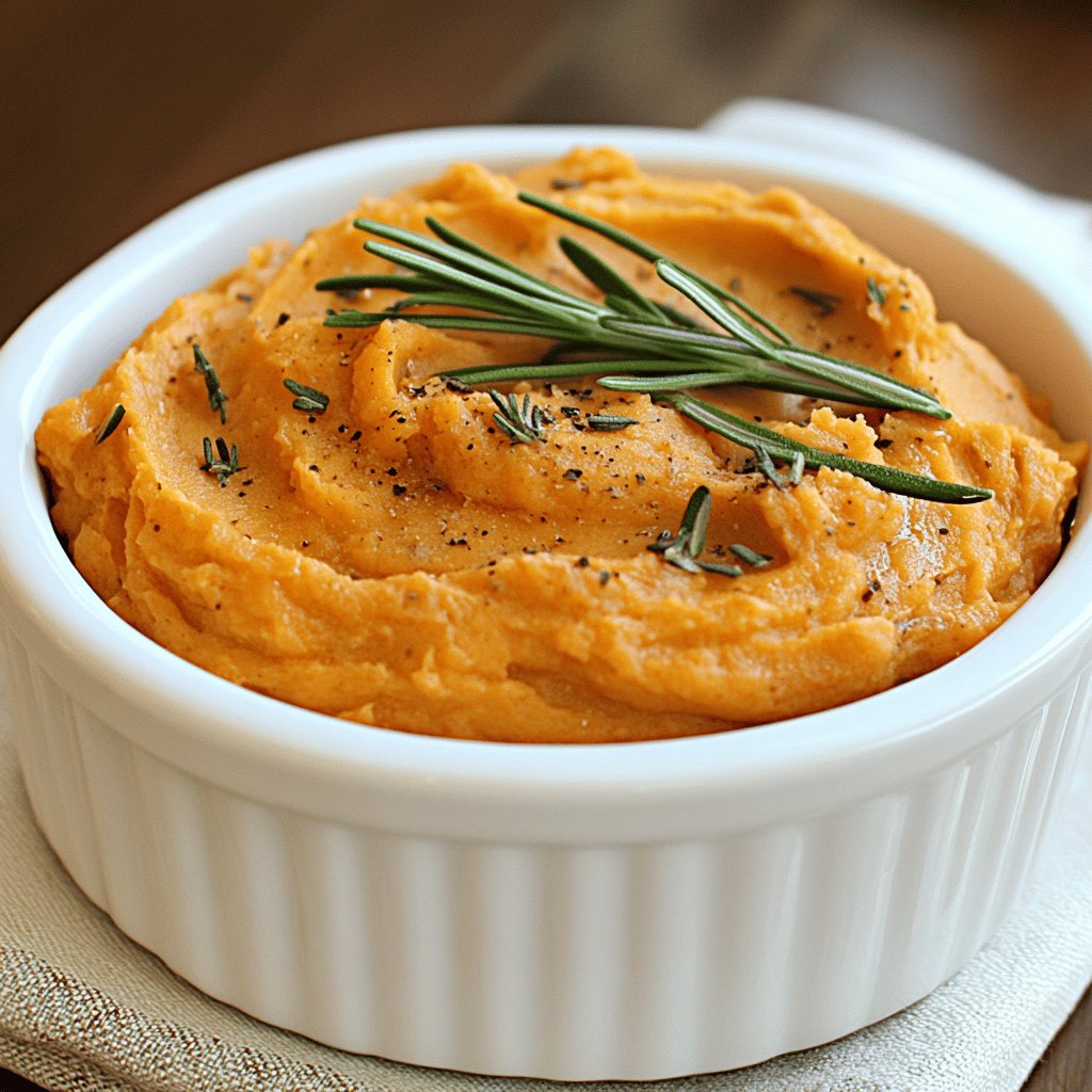 Creamy Mashed Sweet Potatoes