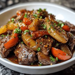 Savory Pepper Steak