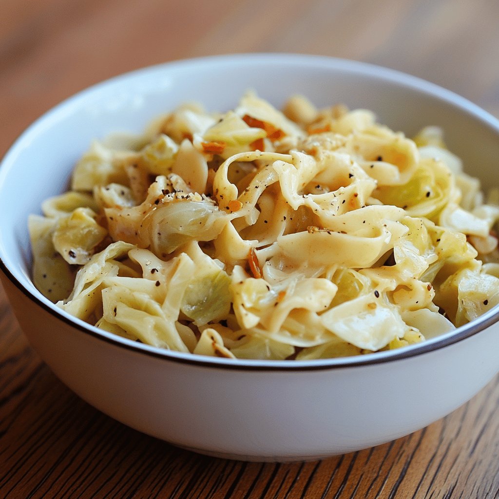 Cabbage and Noodles