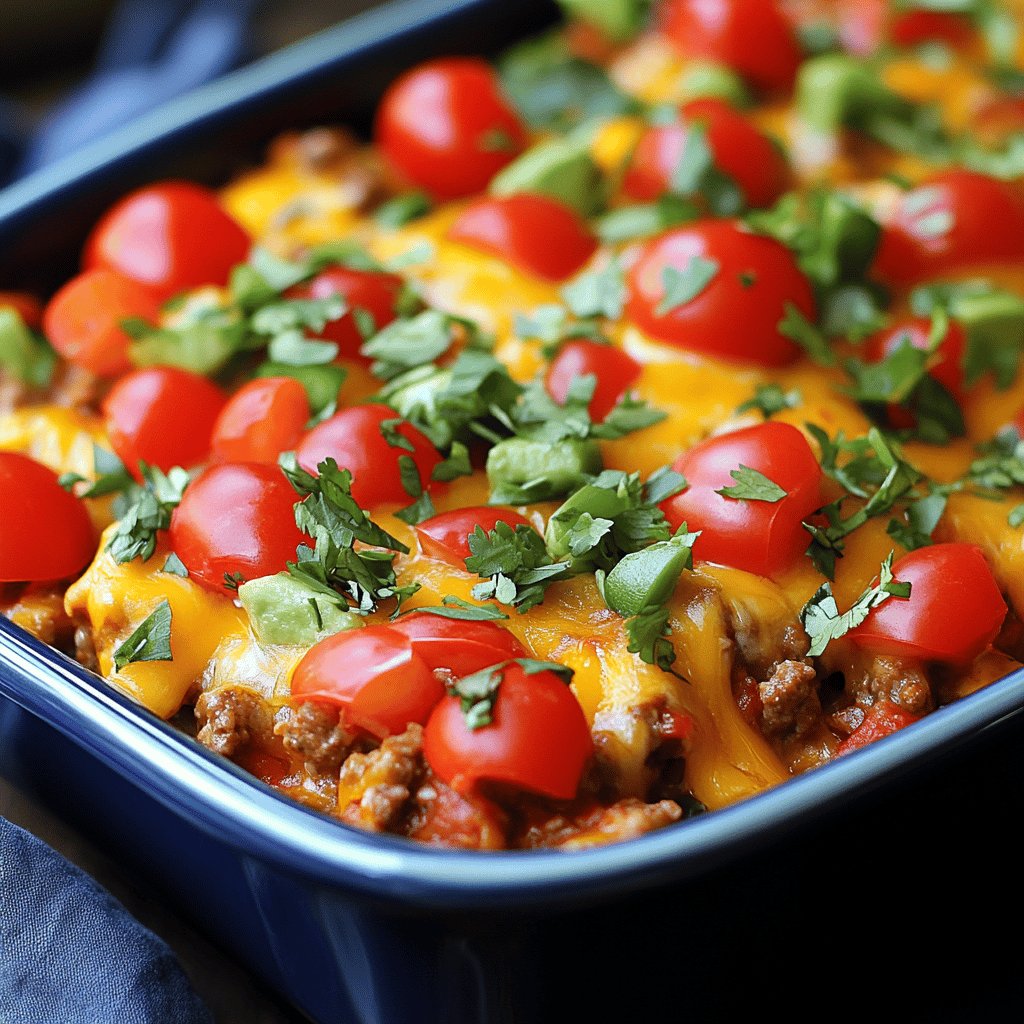 Delicious Taco Casserole