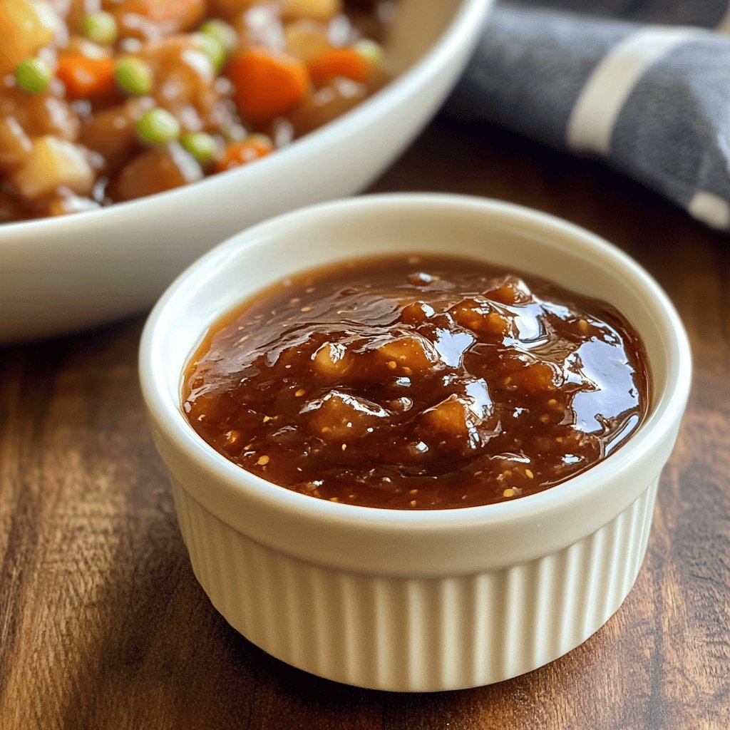 Homemade Sweet and Sour Sauce