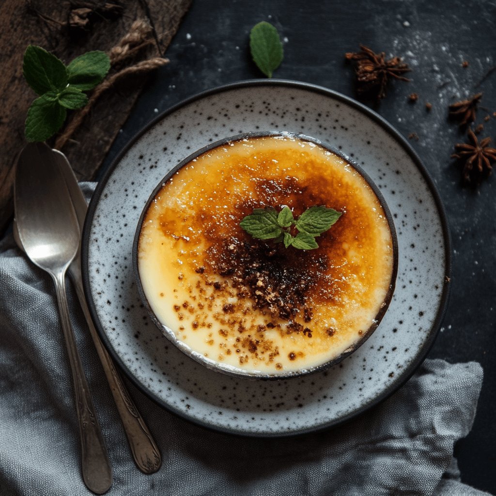 Crème brûlée classique