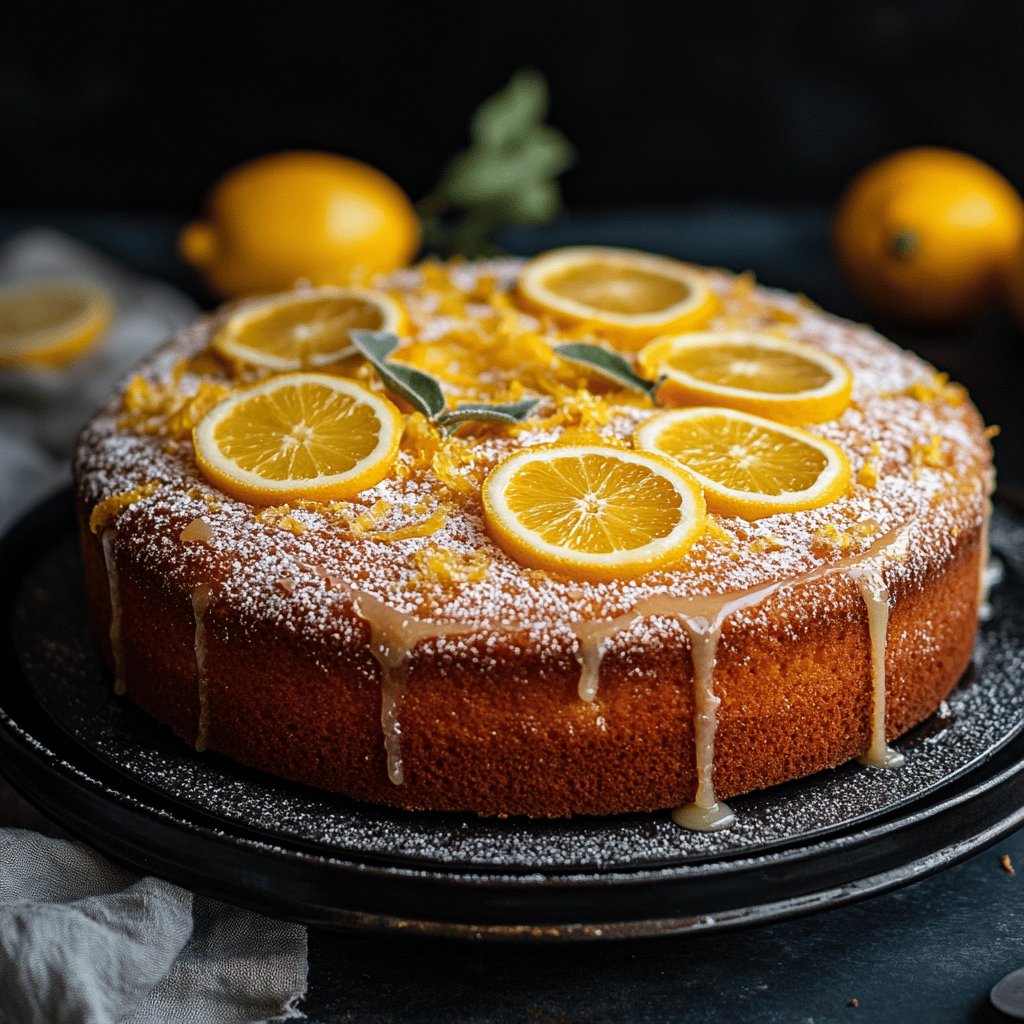 Cake au citron moelleux