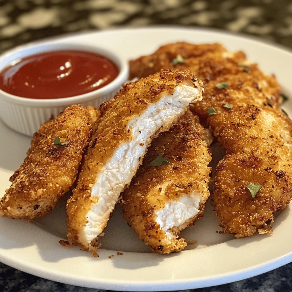 Easy Air Fryer Chicken Tenders