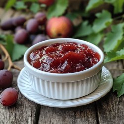 Confiture de pêches de vigne