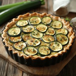 Quiche aux courgettes