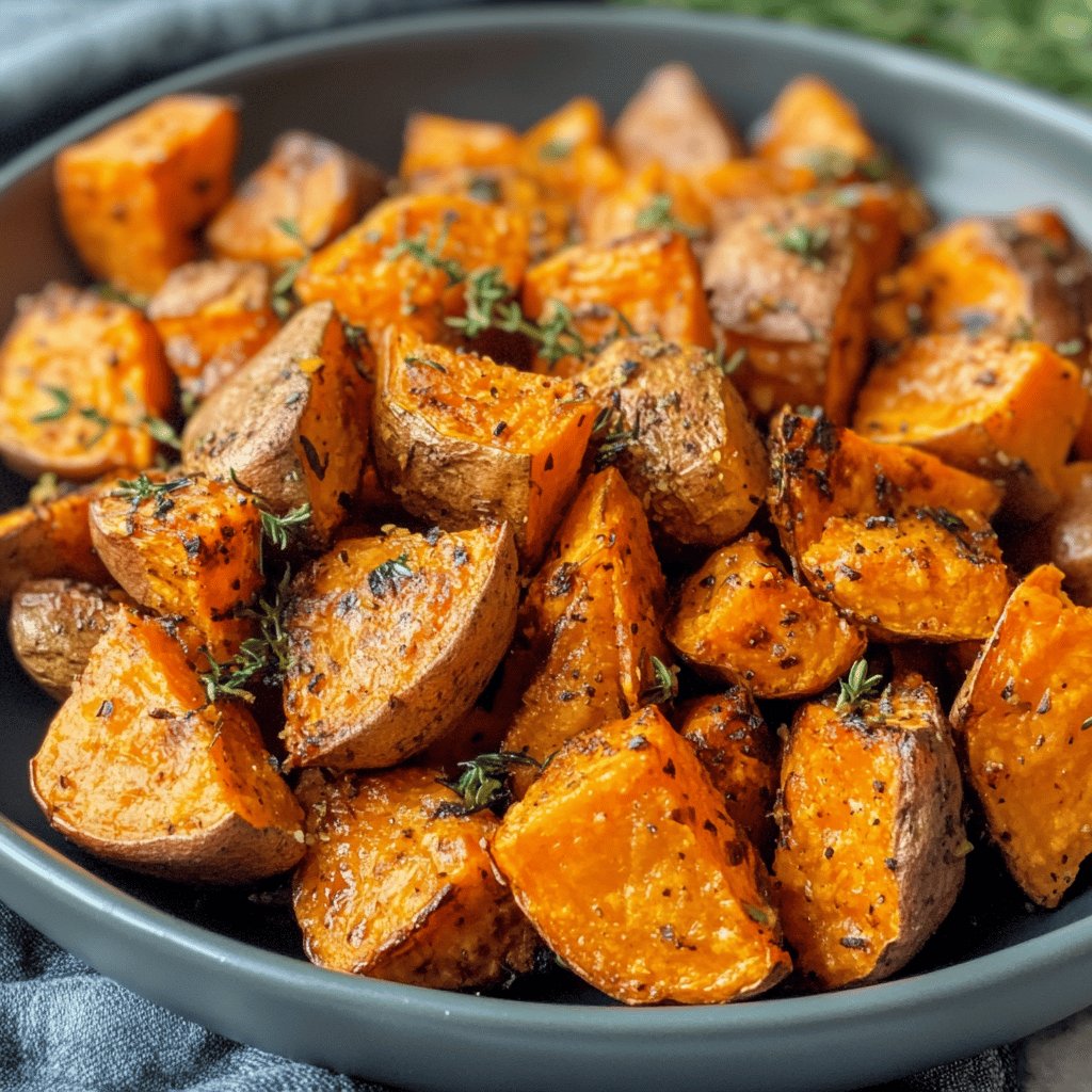 Oven Roasted Sweet Potatoes