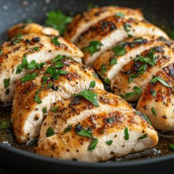 Pan-Seared Chicken Tenderloin