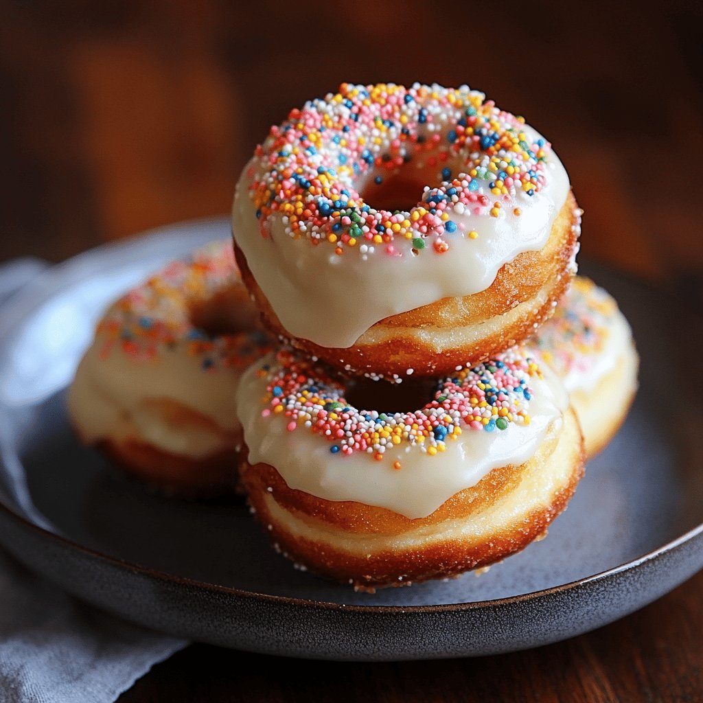 Crispy Creamy Doughnuts