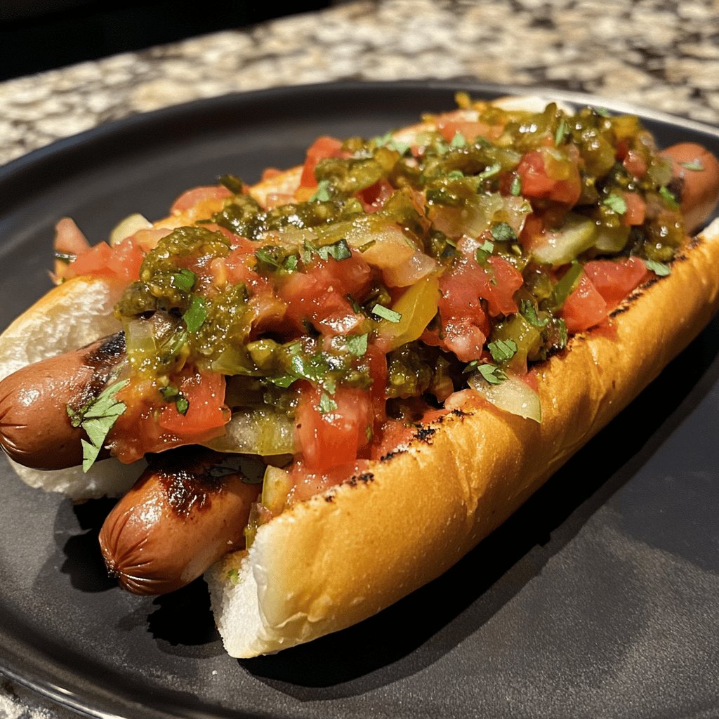 Chicago-Style Hot Dog