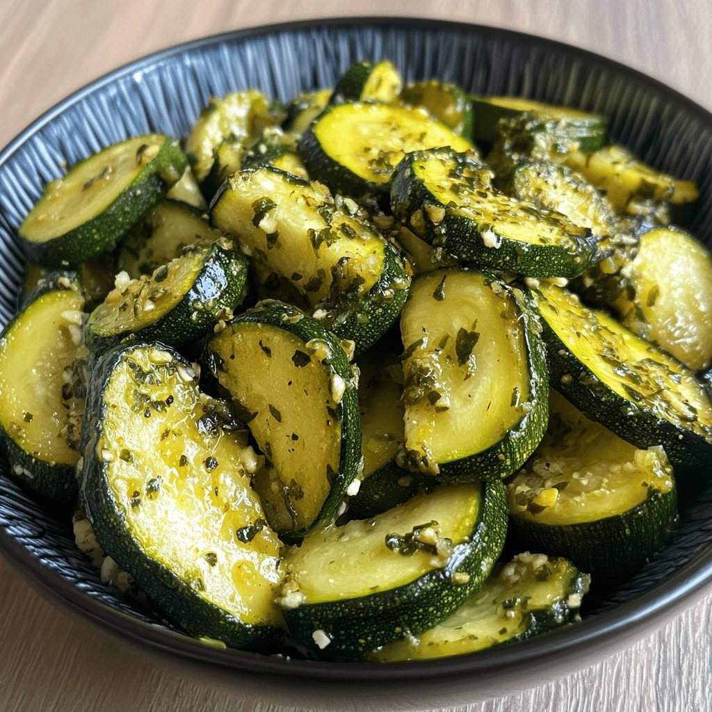 Courgettes Sautées à la Poêle