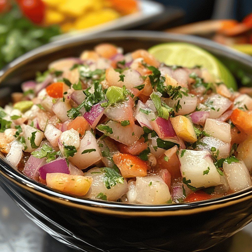 Authentic Mexican Ceviche