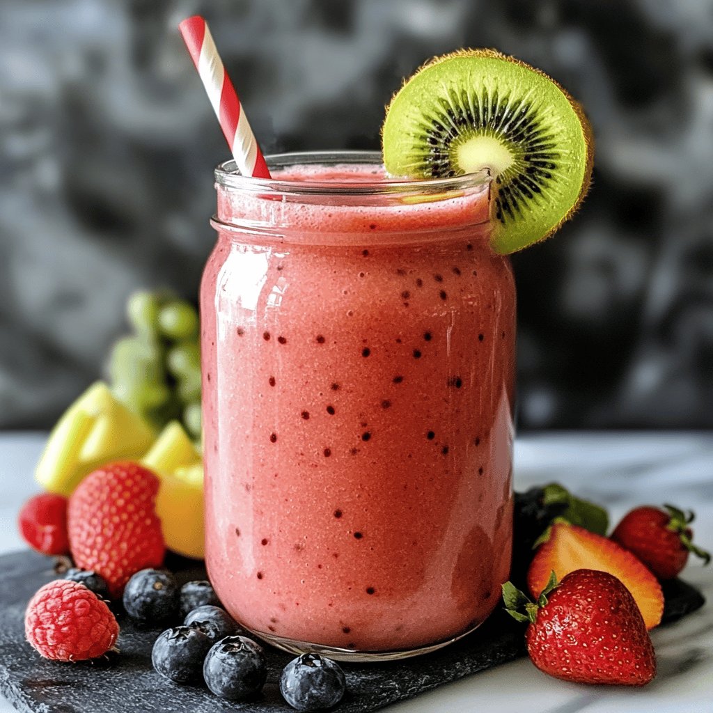 Simple Fruit Smoothie