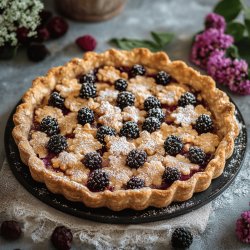 Tarte aux mûres simple