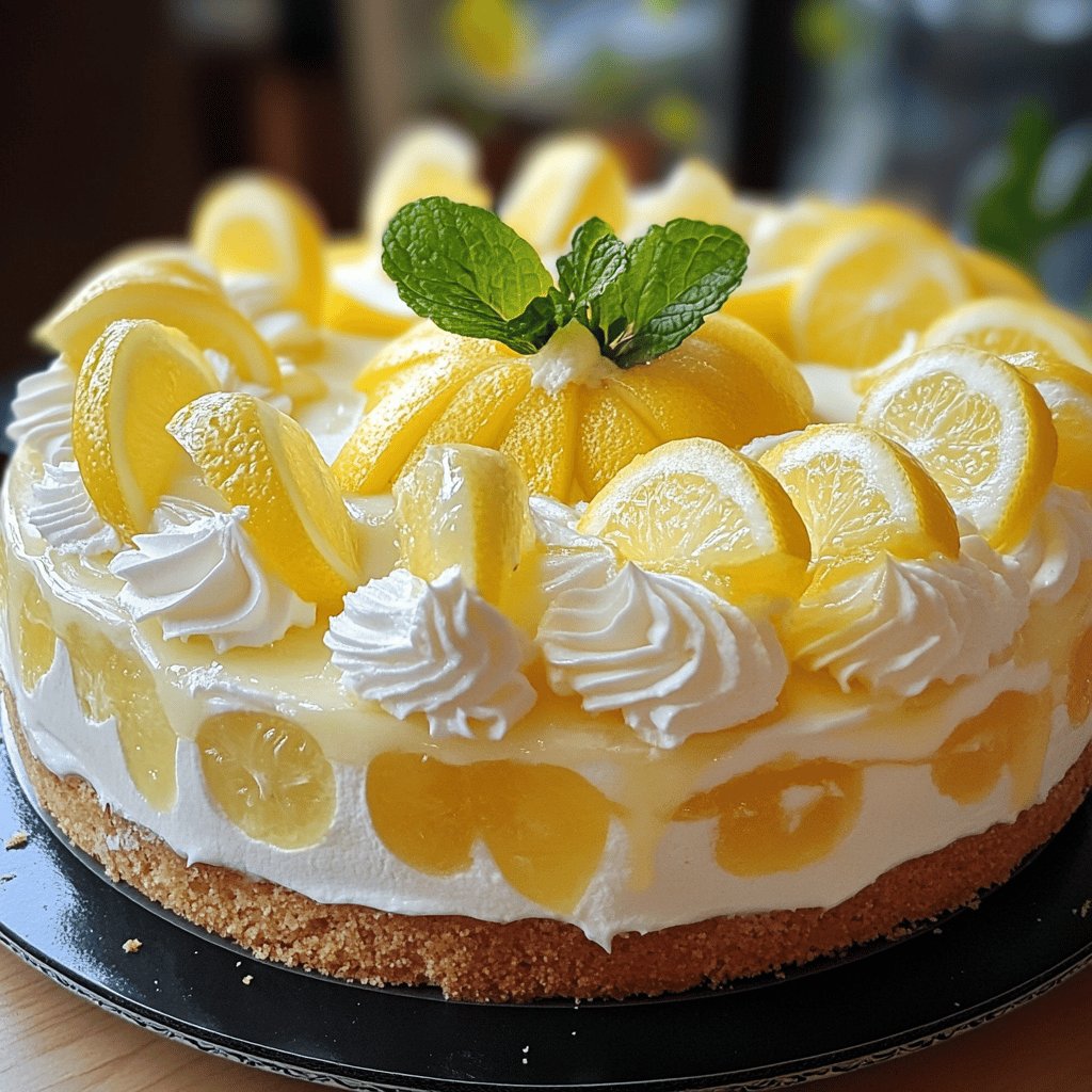 Gâteau rapide au citron