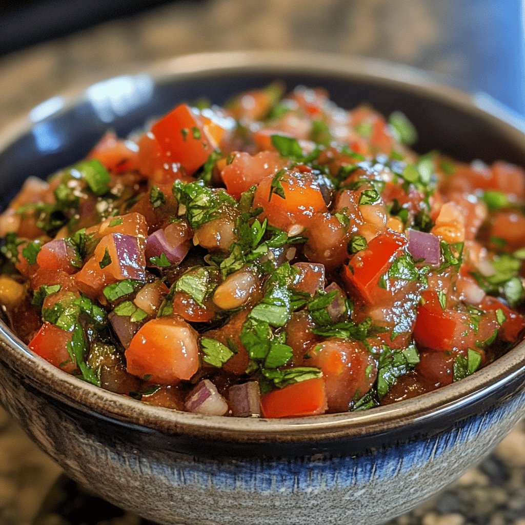 Fresh Homemade Salsa