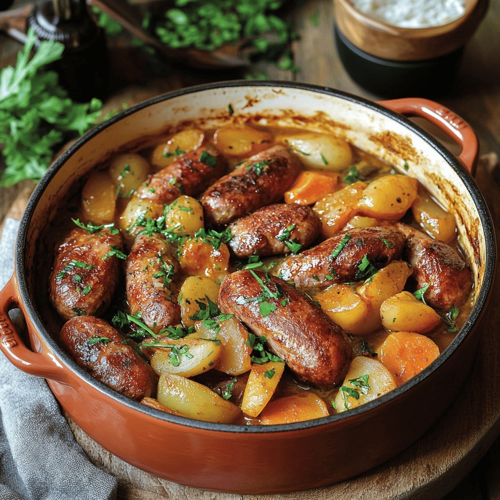 Potée au chou et saucisse de Morteau