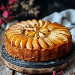 Cake aux pommes moelleux