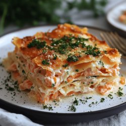 Lasagnes de saumon faciles