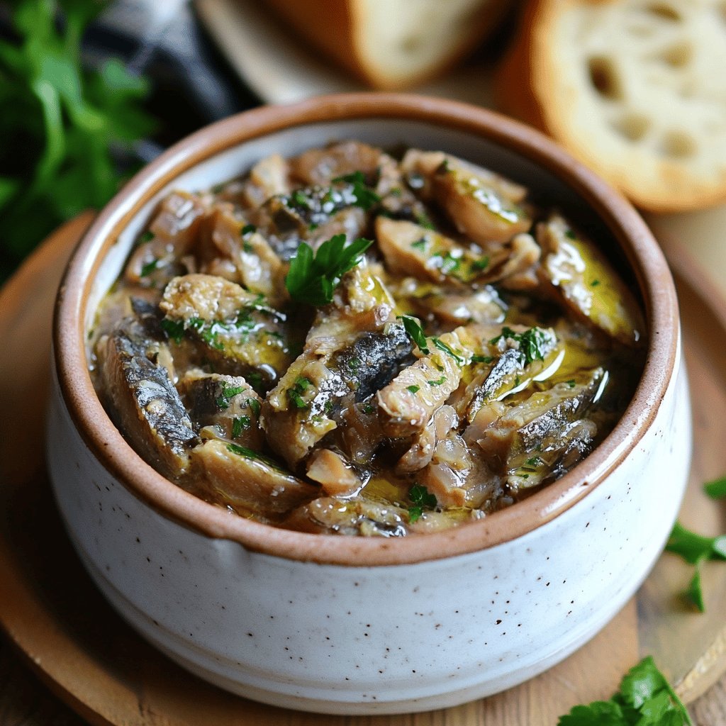 Rillettes de sardines maison