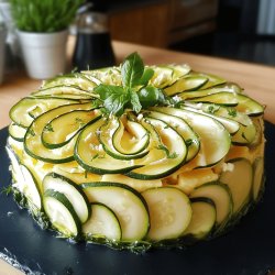 Cake courgettes et chèvre frais