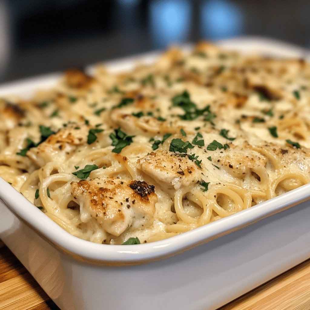 Simple Chicken Tetrazzini