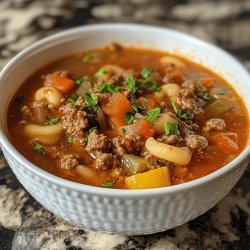 Hearty Hamburger Soup