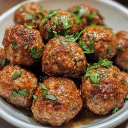 Simple Homemade Meatballs