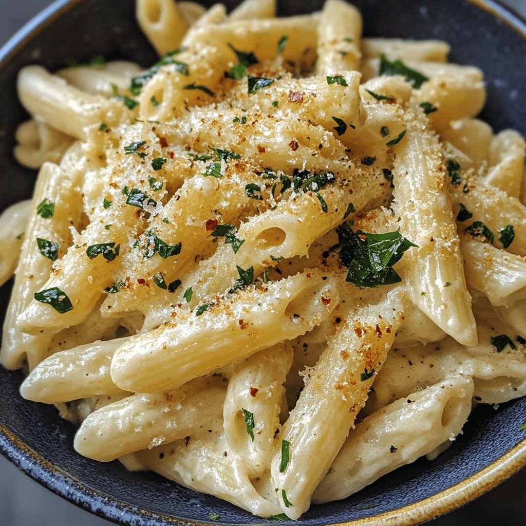 Creamy Garlic Pasta