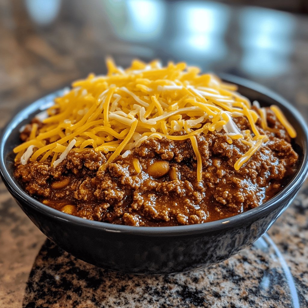 Traditional Cincinnati Chili