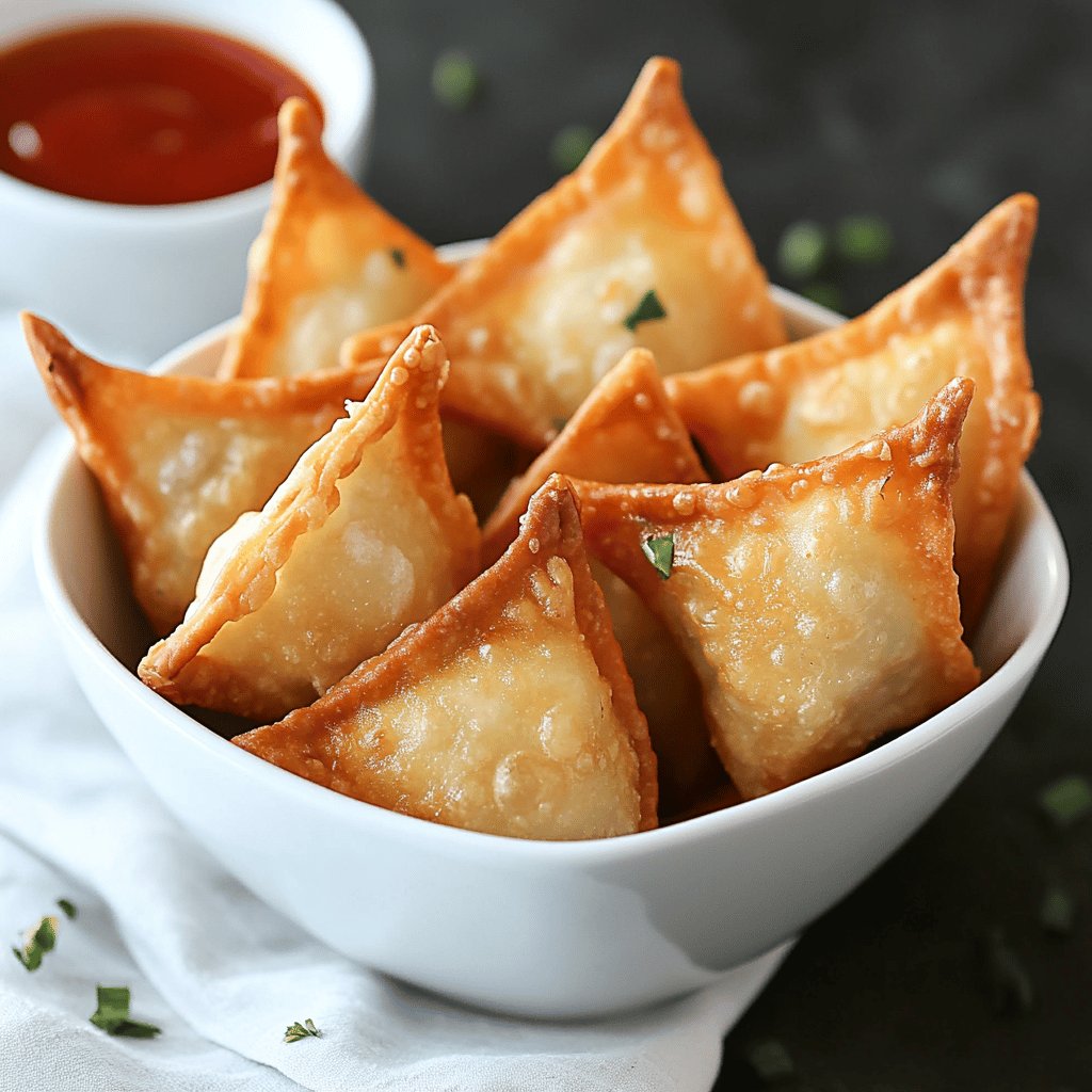 Delicious Crab Rangoon