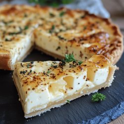 Délicieuse Tarte au Fromage Blanc