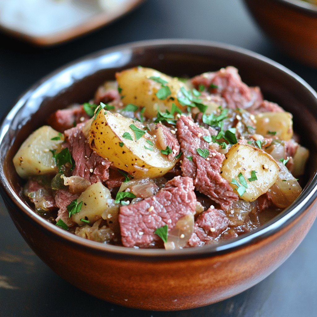 Classic Corned Beef and Cabbage