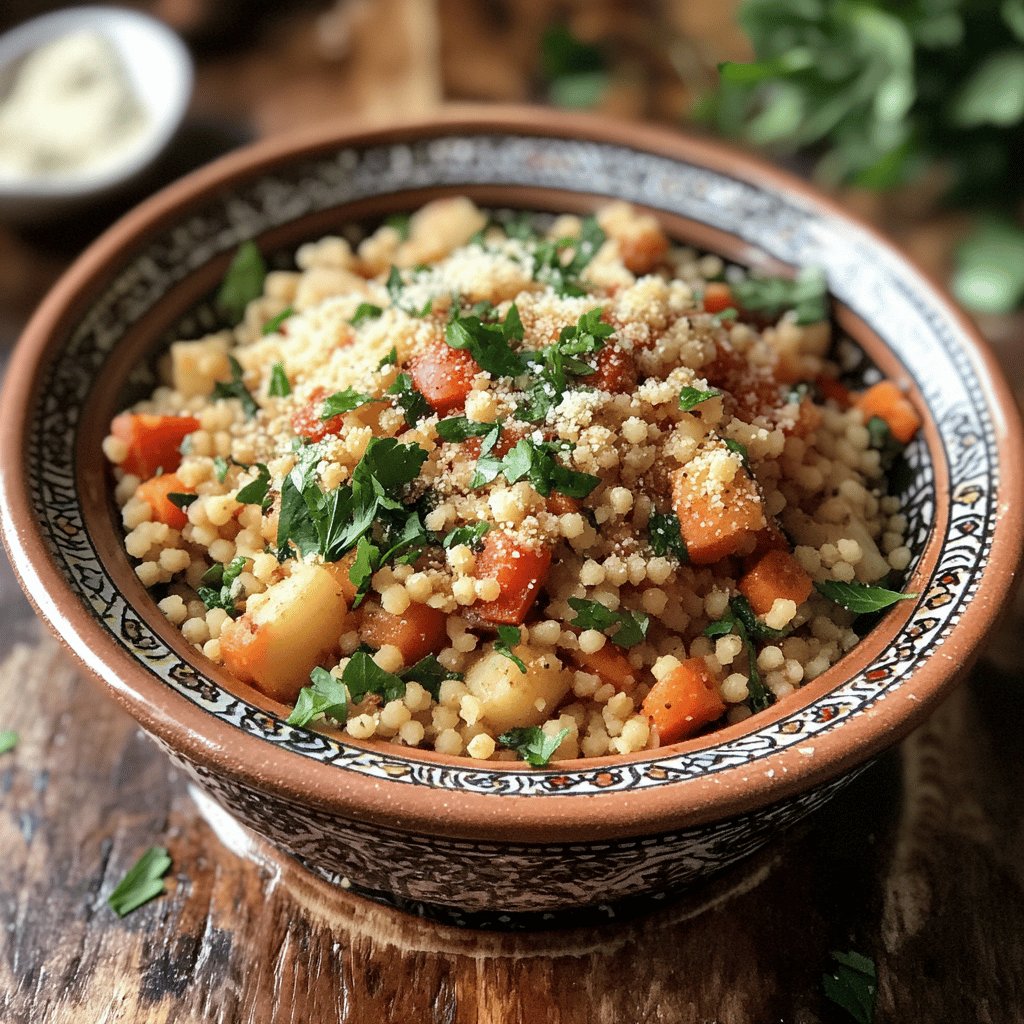 Couscous marocain traditionnel