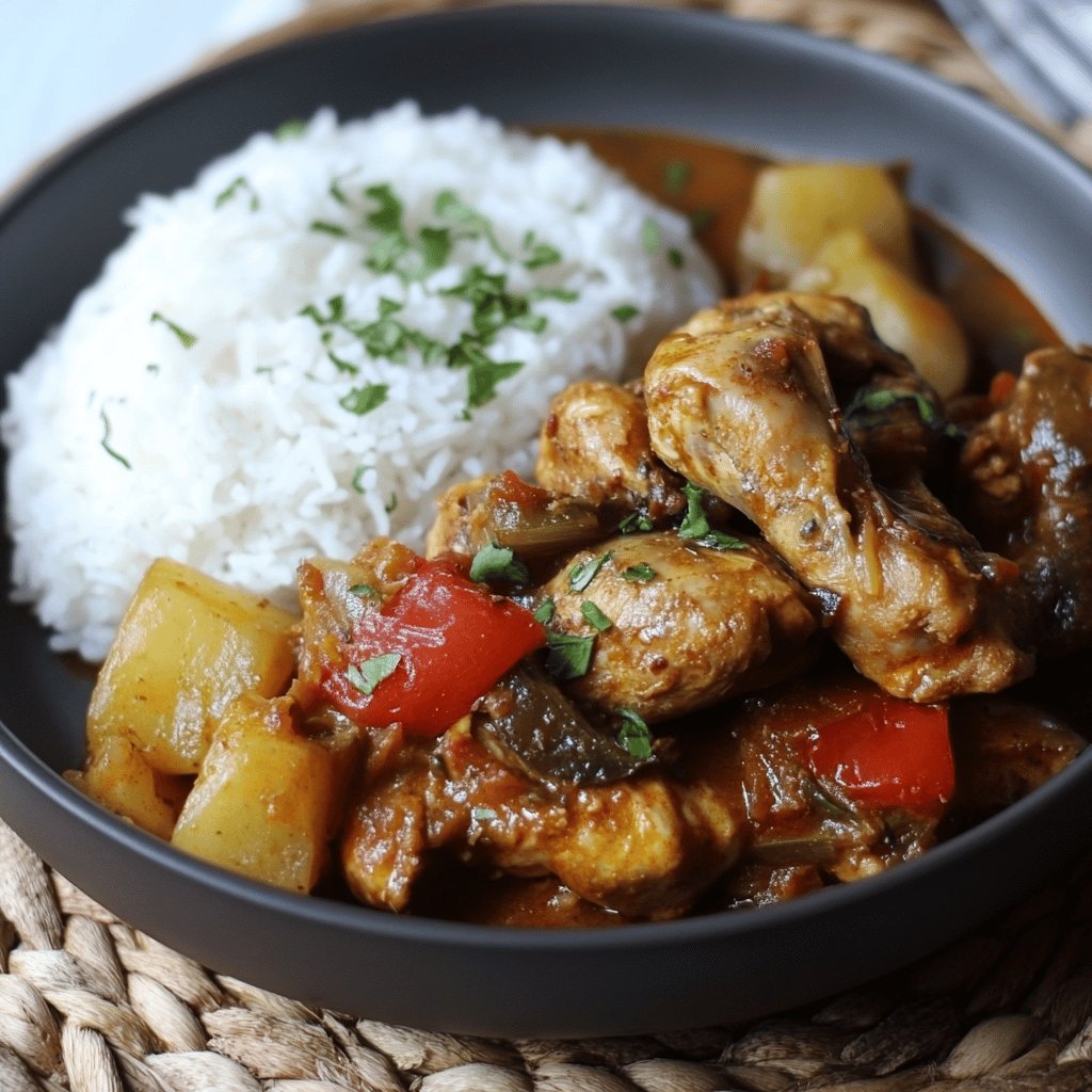 Poulet Yassa sénégalais