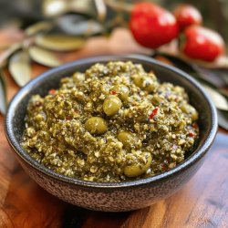 Tapenade d'olives vertes