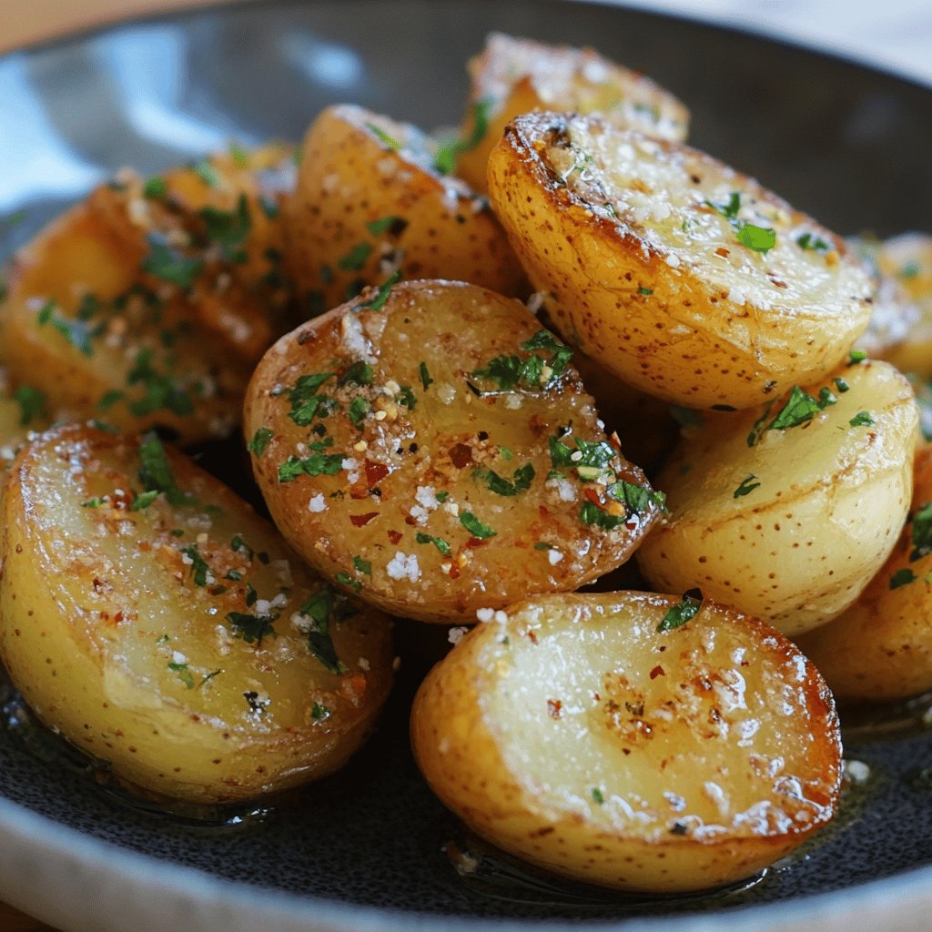 Pommes de Terre Grenailles à l'Ail