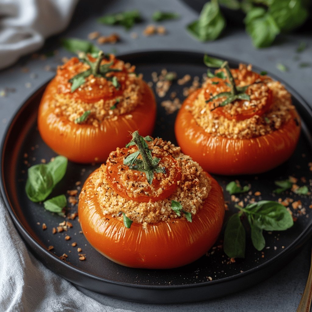 Tomates farcies végétariennes