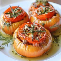 Tomates farcies d'été