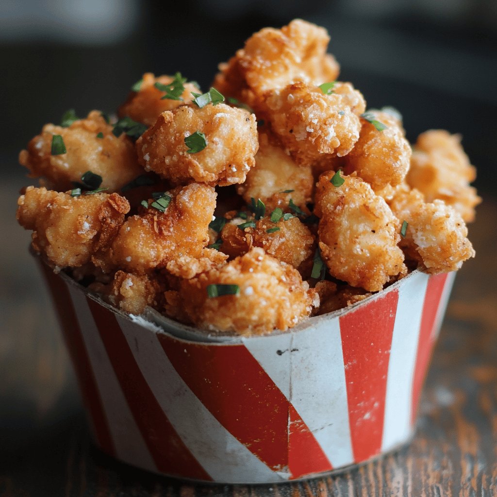 Crispy Popcorn Chicken