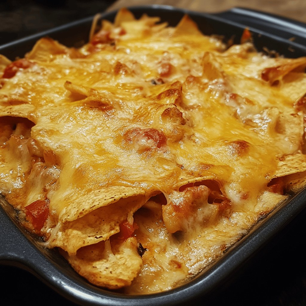 Nachos au four gratinés