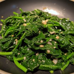 Quick Sautéed Spinach