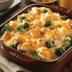 Chicken, Broccoli, and Cheddar Bake