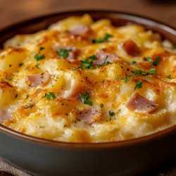 Scalloped Potatoes with Ham