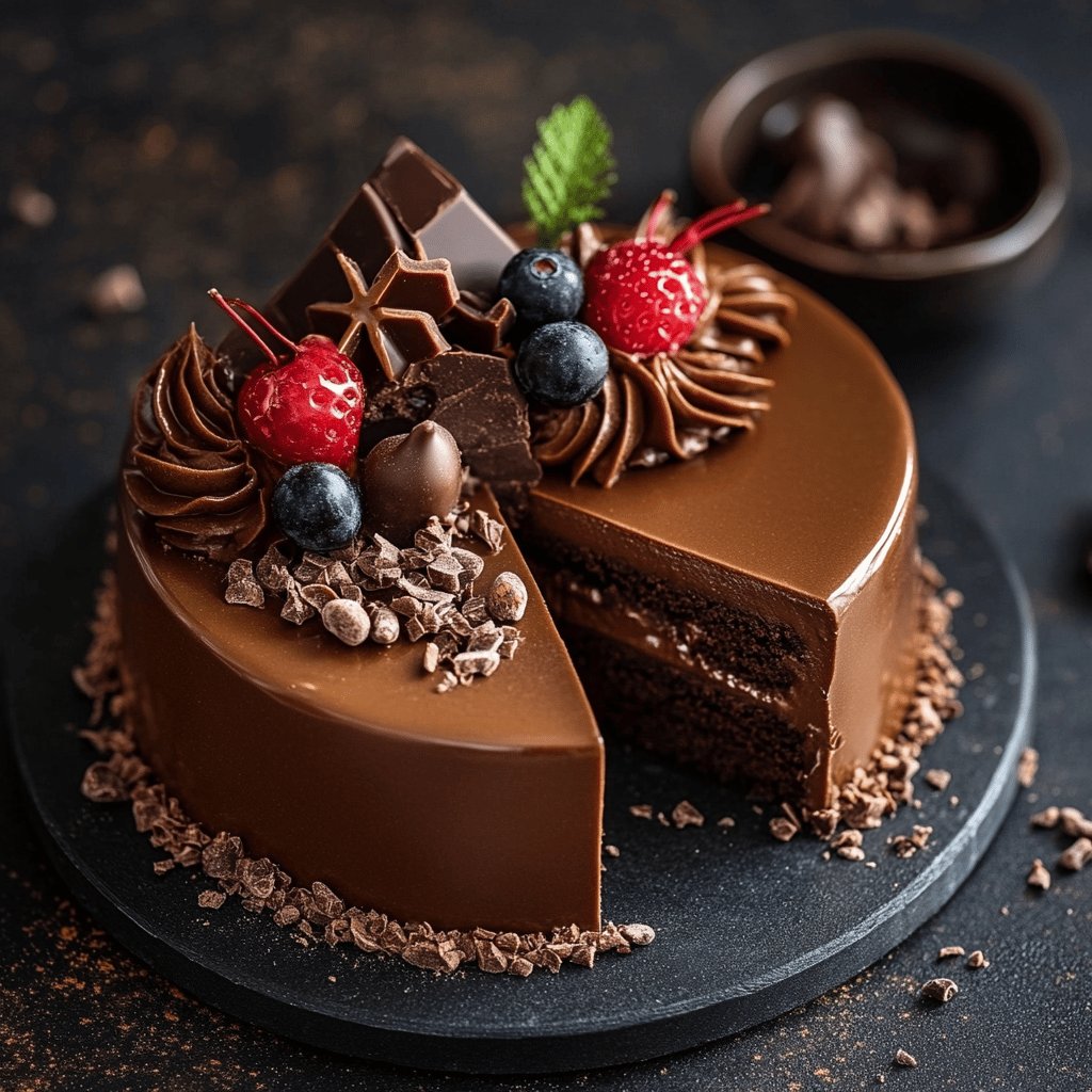 Gâteau au chocolat moelleux