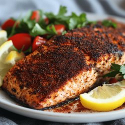 Spicy Blackened Salmon