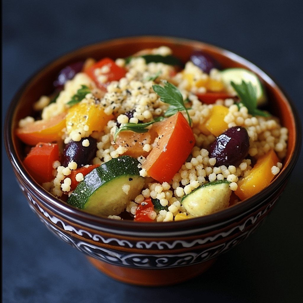 Couscous végétarien facile