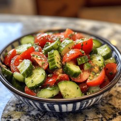 Cucumber and Tomato Salad