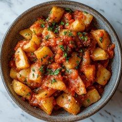 Patatas Bravas à la Sauce Tomate