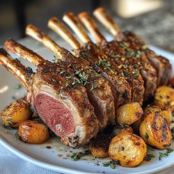 Roasted Rack of Lamb